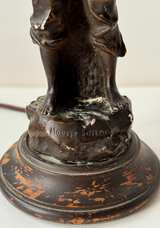Antique Sculpture Lamp - Image 4