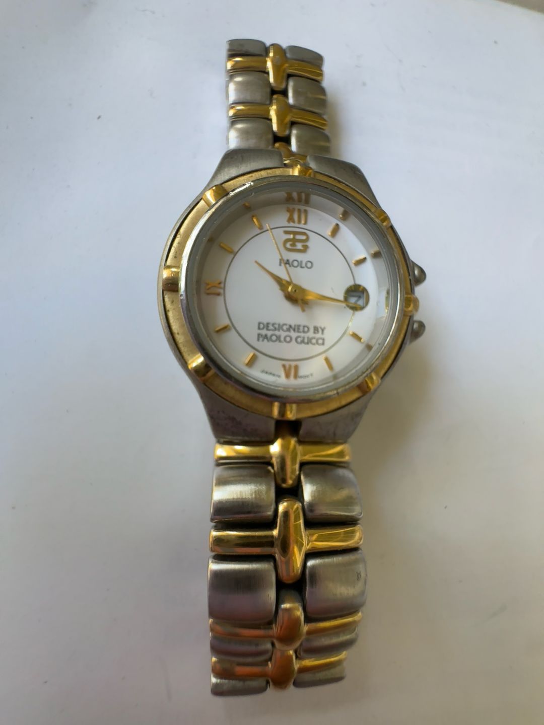 Paolo Two-tone Quartz Ladies Watch Gold Silver