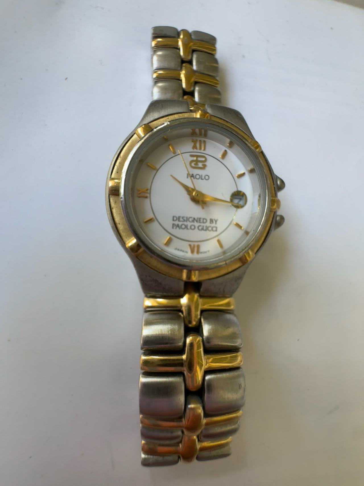 Paolo Two-tone Quartz Ladies Watch Gold Silver