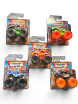 Monster Jam 1:64 Scale Die-Cast Monster Trucks Lot of 5 - Image 1