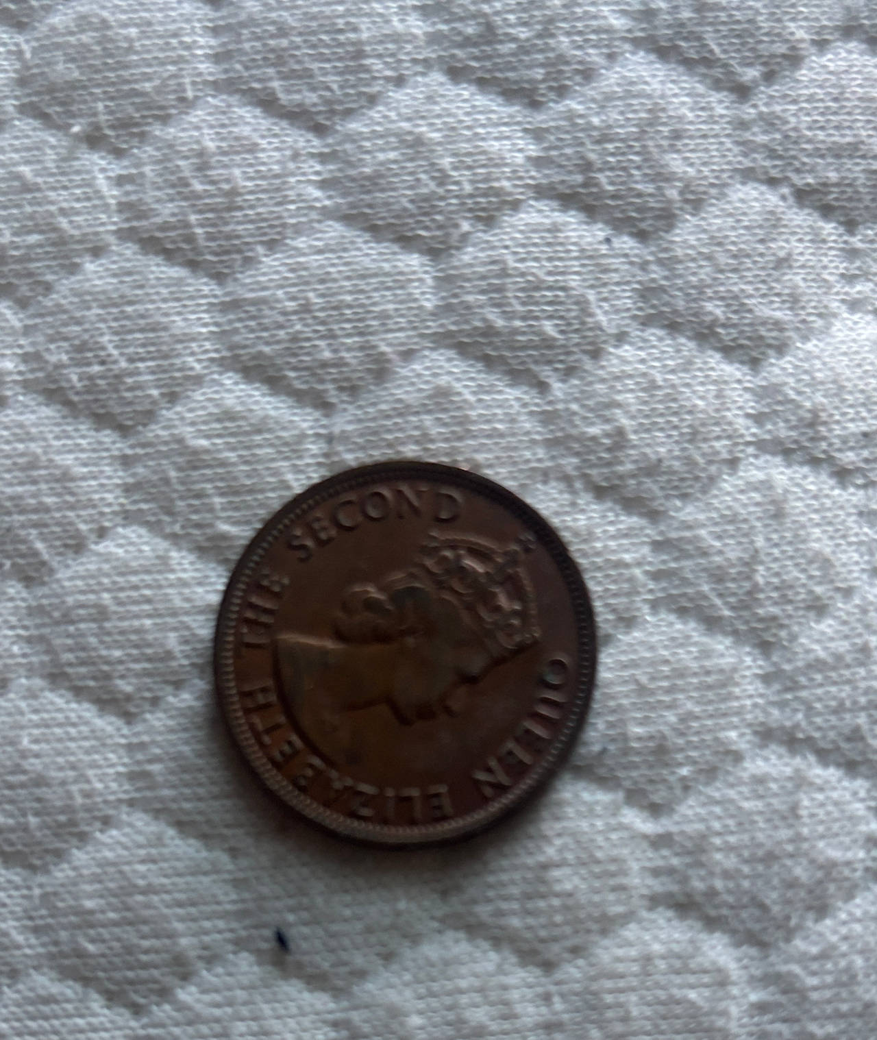 Queen Elizabeth II British Penny