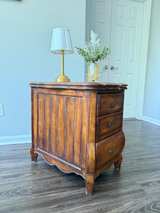 Vintage French Provincial 2-Drawer Nightstand - Image 6