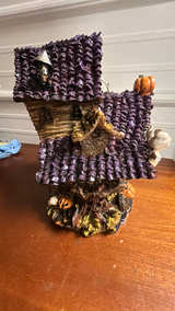 Lighted Haunted House Halloween Decoration - Image 2