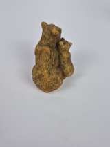 Mother and Cub Bear Figurine with Fish - Image 4