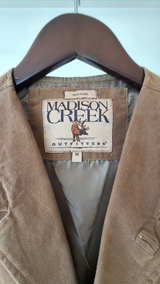 Madison Creek Outfitters Brown Canvas Vest - Image 4