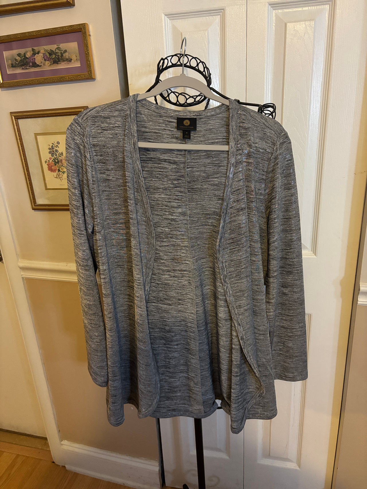 Chico's Travelers Open Front Cardigan