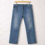 Levi's Men's 501 Original Fit Button Fly Jeans 42W X 32L - Image 2