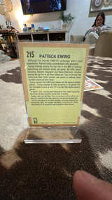 Fleer 1991 All-Star Team Patrick Ewing #215 - Image 2