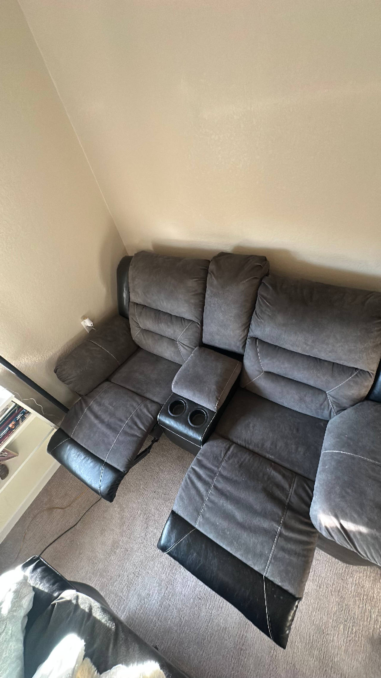 La-Z-Boy Reclining Loveseat with Center Console