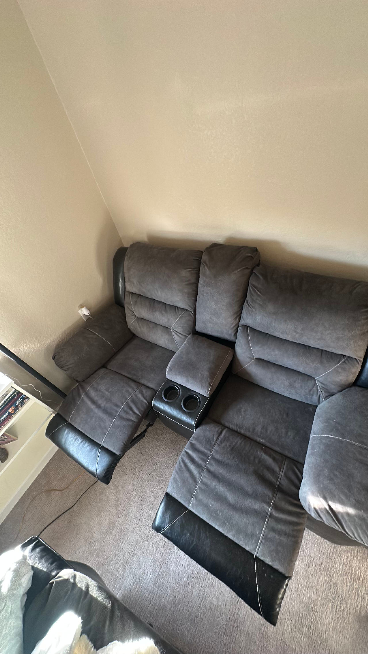 La-Z-Boy Reclining Loveseat with Center Console