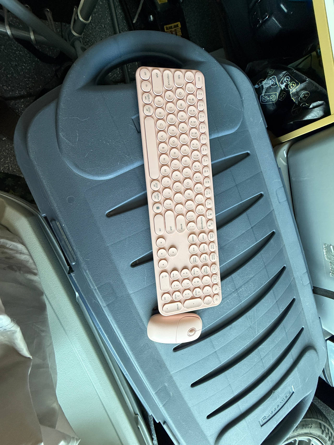 Keyboard and Mouse Combo - Rose Pink
