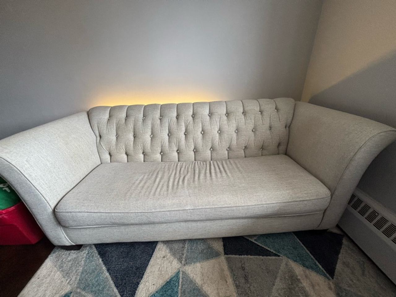 Homecentre Sienna 3-Seater Fabric Sofa
