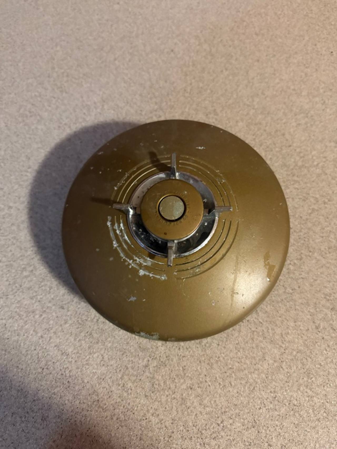Vanguard Thermosonic Heat Detector Alarm Gold