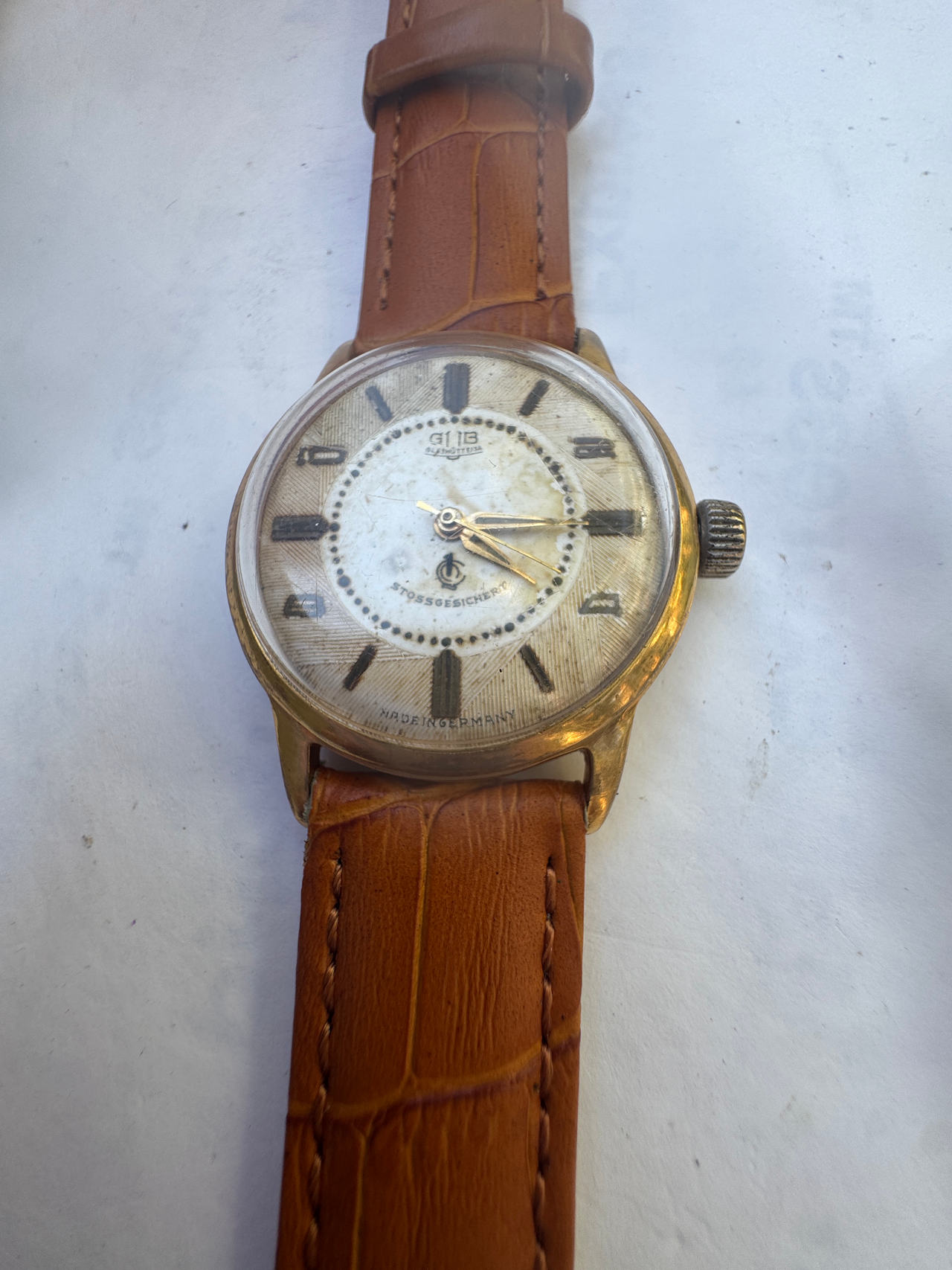 GUB Glashütte Vintage Mechanical Watch