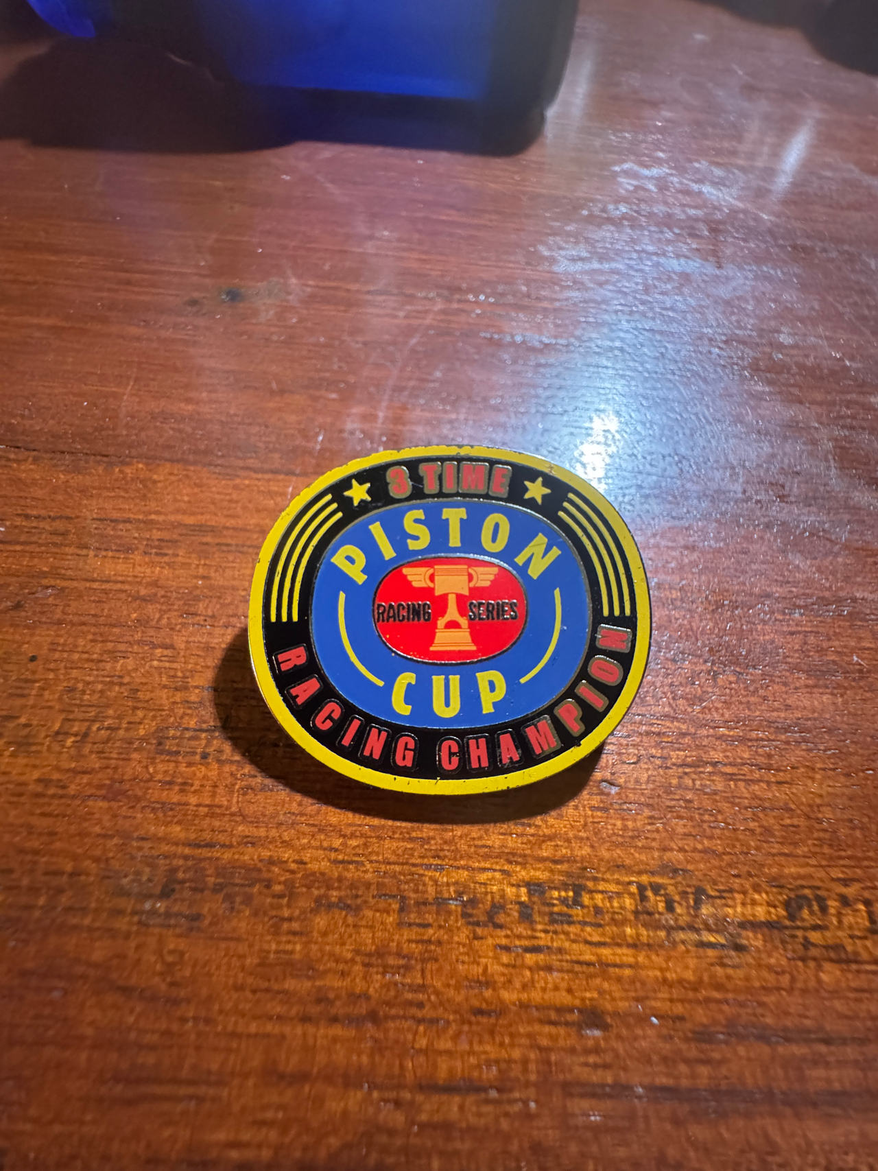 Piston Cup Racing Champion Pin