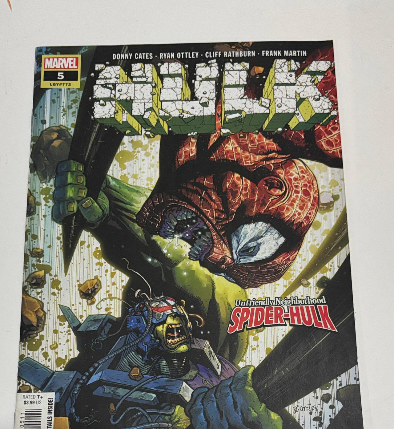 Hulk #5 (2022) Donny Cates Ryan Ottley Spider-Hulk Cover