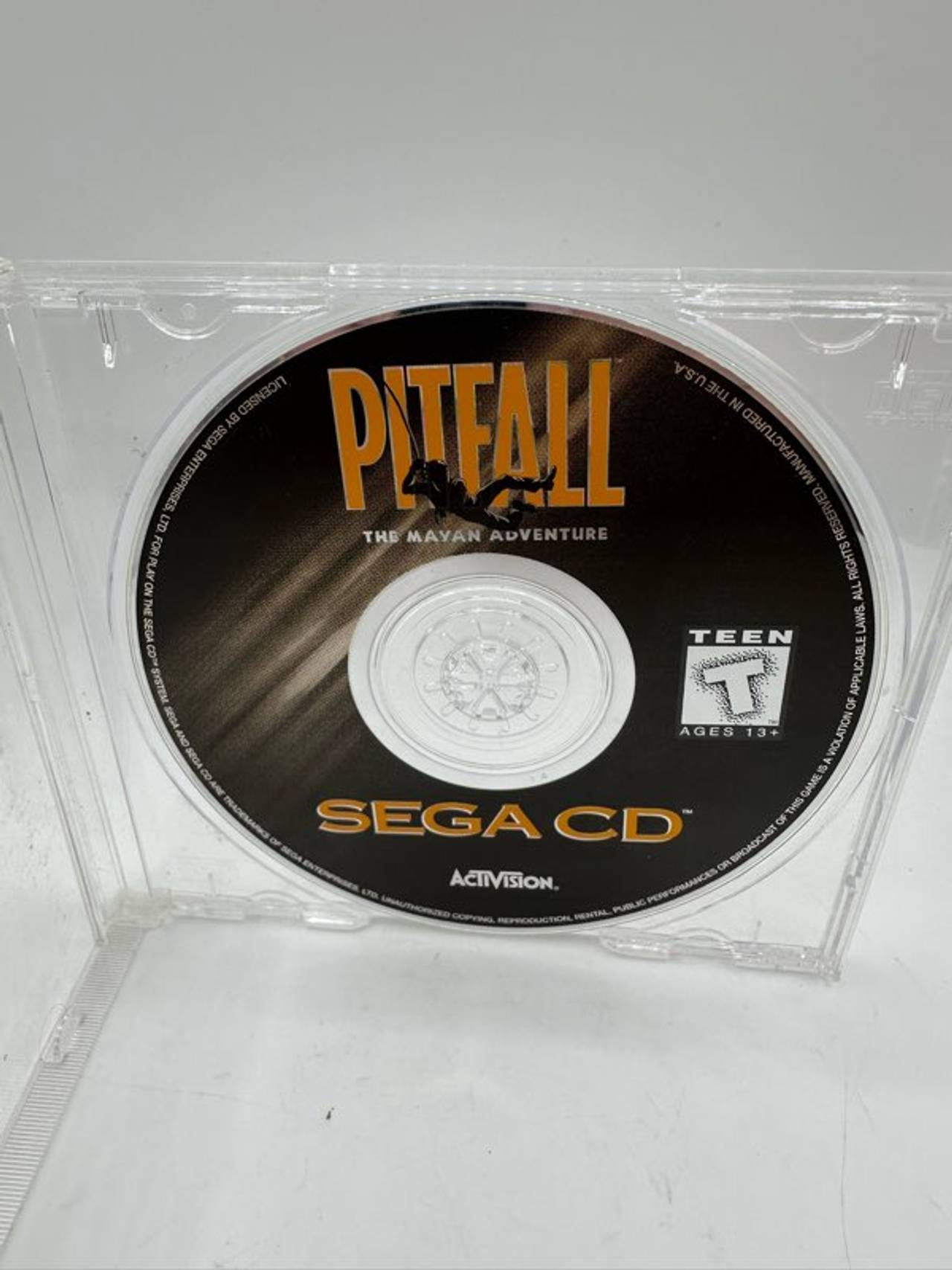 Pitfall The Mayan Adventure Sega CD Authentic Tested