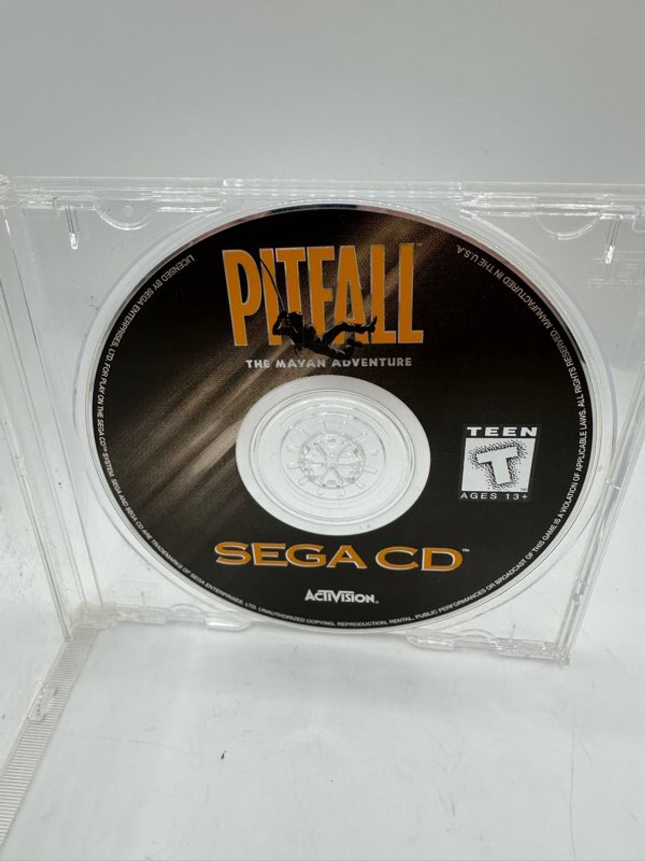 Pitfall The Mayan Adventure Sega CD Authentic Tested