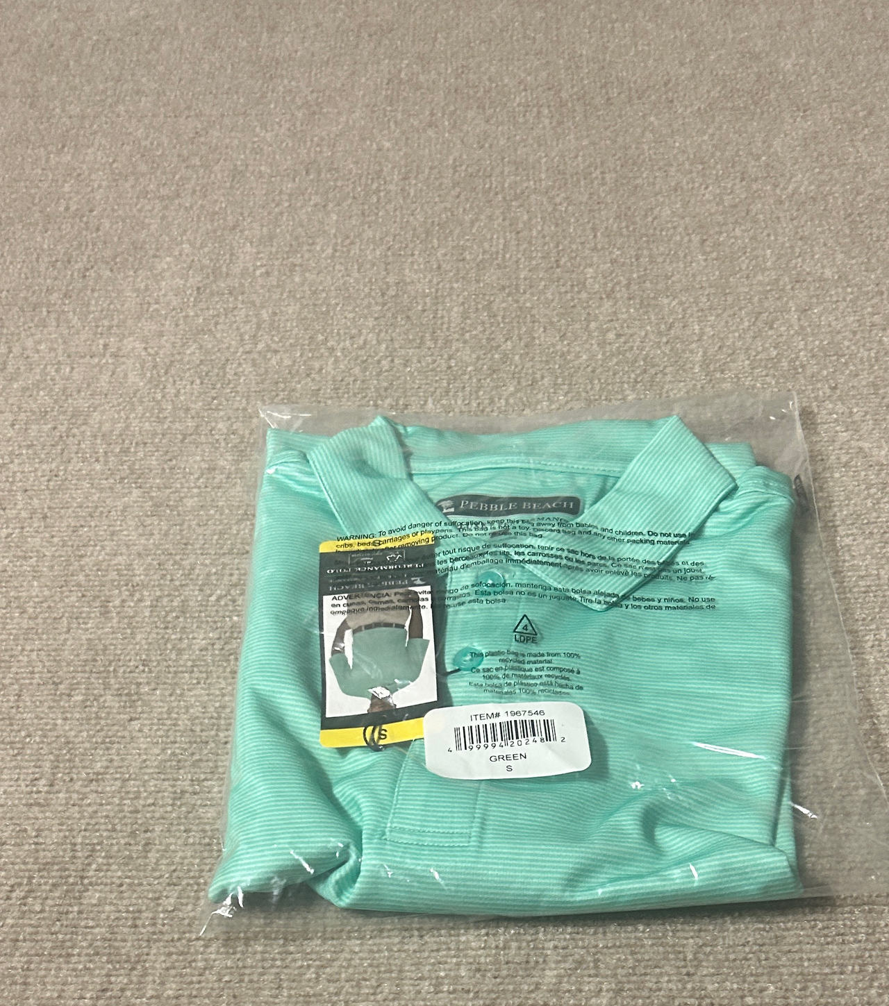 Pebble Beach Men's Performance Polo