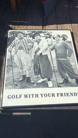 Golf With Your Friends Poster (Three Stooges) - Image 1