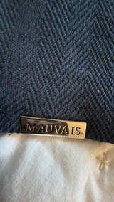 Mauvais Logo T-shirt Small Navy - Image 3