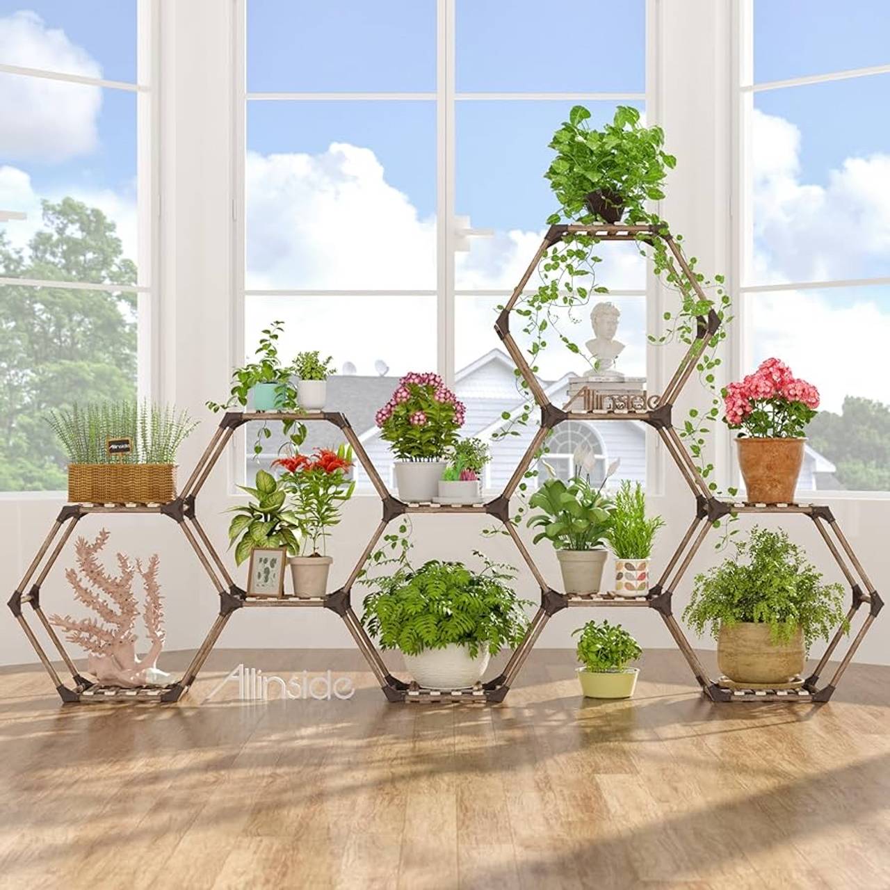 Hexagonal Modular Shelf
