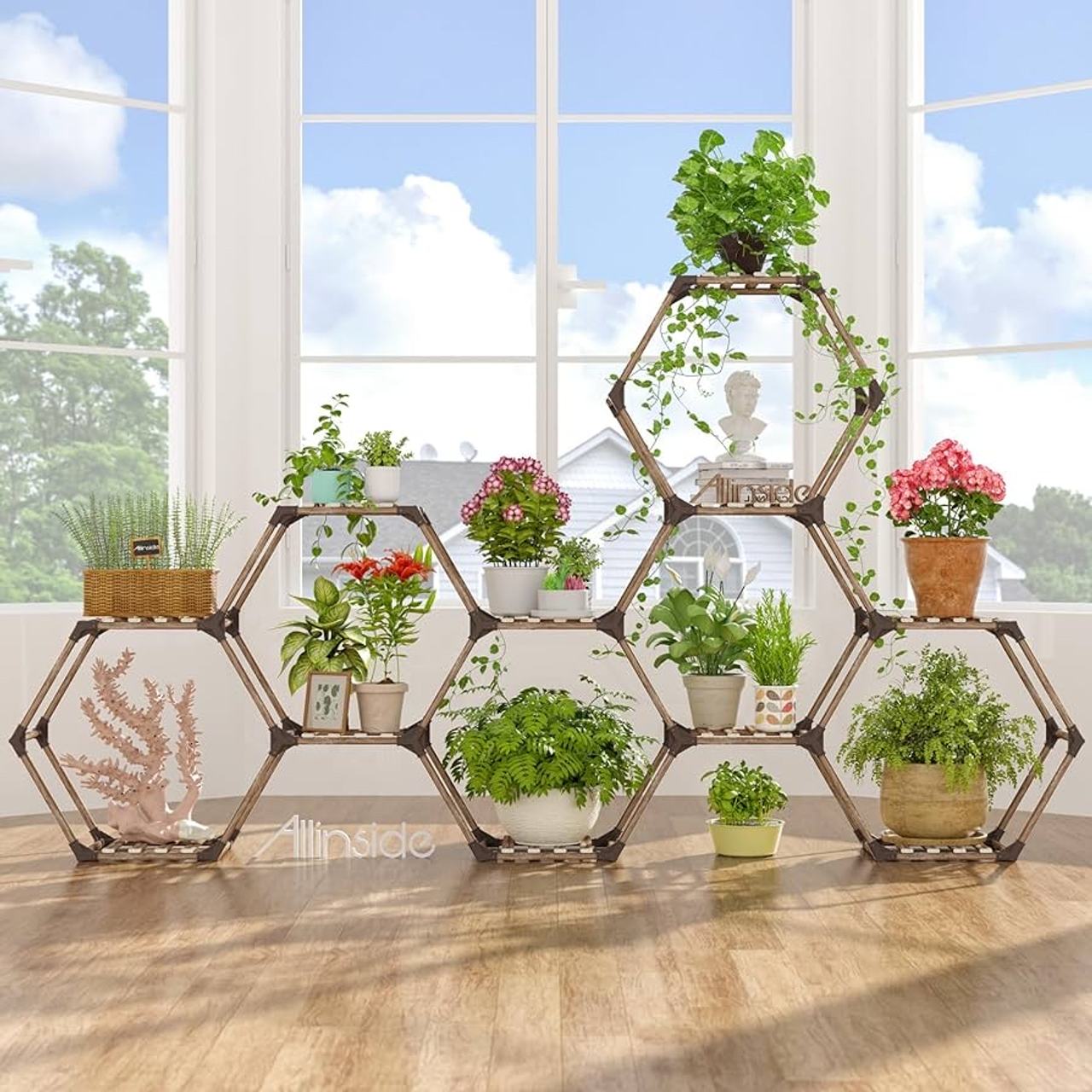 Hexagonal Modular Shelf