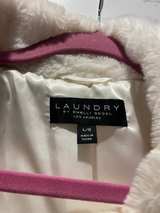 Laundry by Shelli Segal Faux Fur Cropped Jacket - Image 2