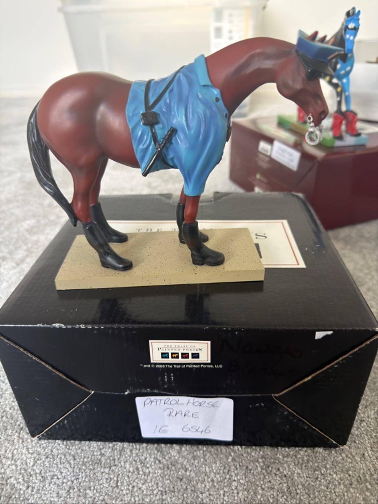 Westland Trail of Painted Ponies Patrol Horse Figurine