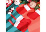 Seematn 50 Pcs Mini Christmas Stockings Small Christmas Stockings Bulk Xmas Tree - Image 3