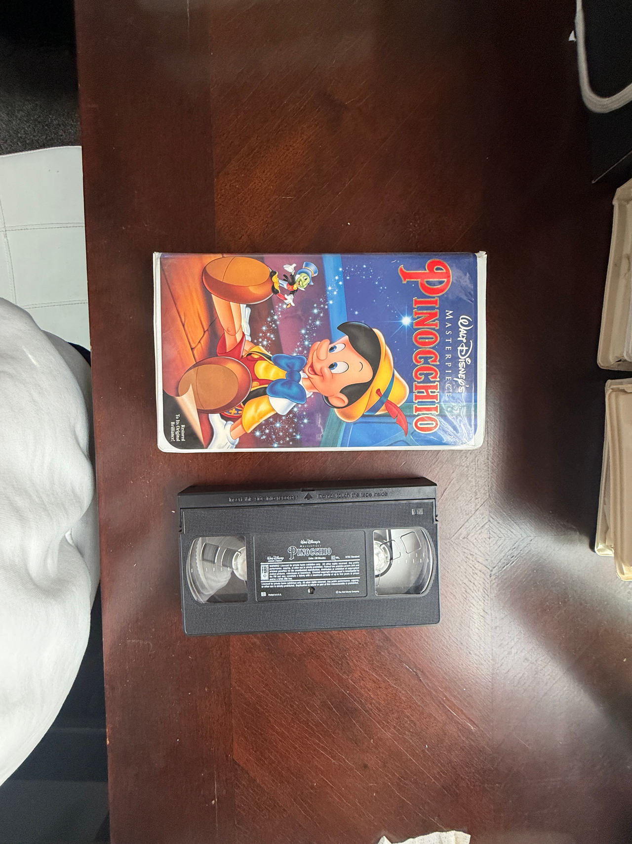 Pinocchio VHS (Walt Disney Masterpiece Collection)