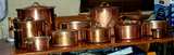 Vintage Copper Cookware Set - Image 2