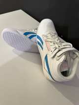 Reebok Freestyle Hi White/Blue/Pink - Image 2