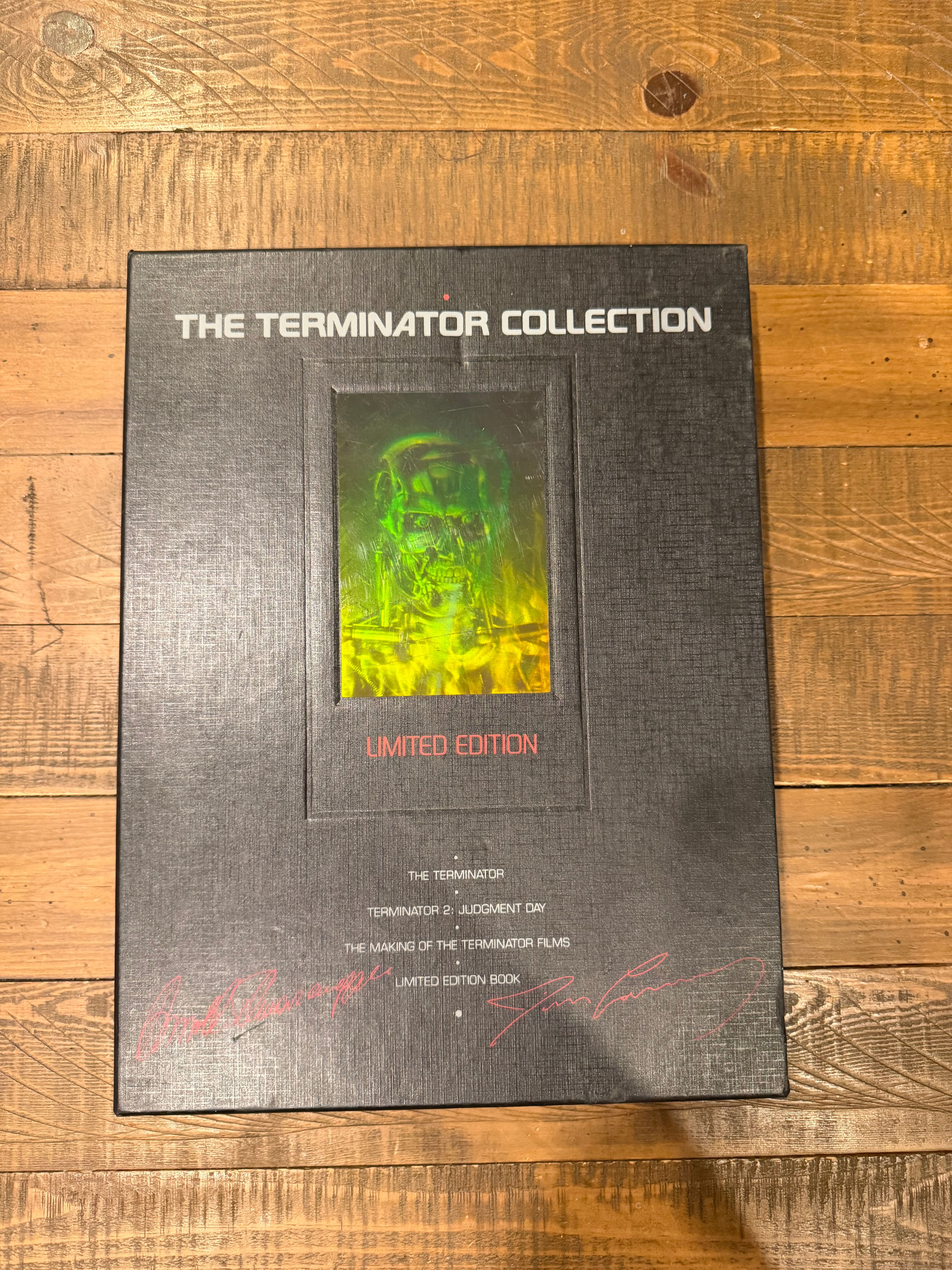The Terminator Collection Limited Edition VHS Box Set MOVIE Classic Lot Vintae - Image 5