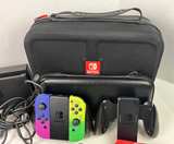 Nintendo Switch HAC-001 Dock Joy Cons 3 Games Case Mario + Rabbids - Image 8
