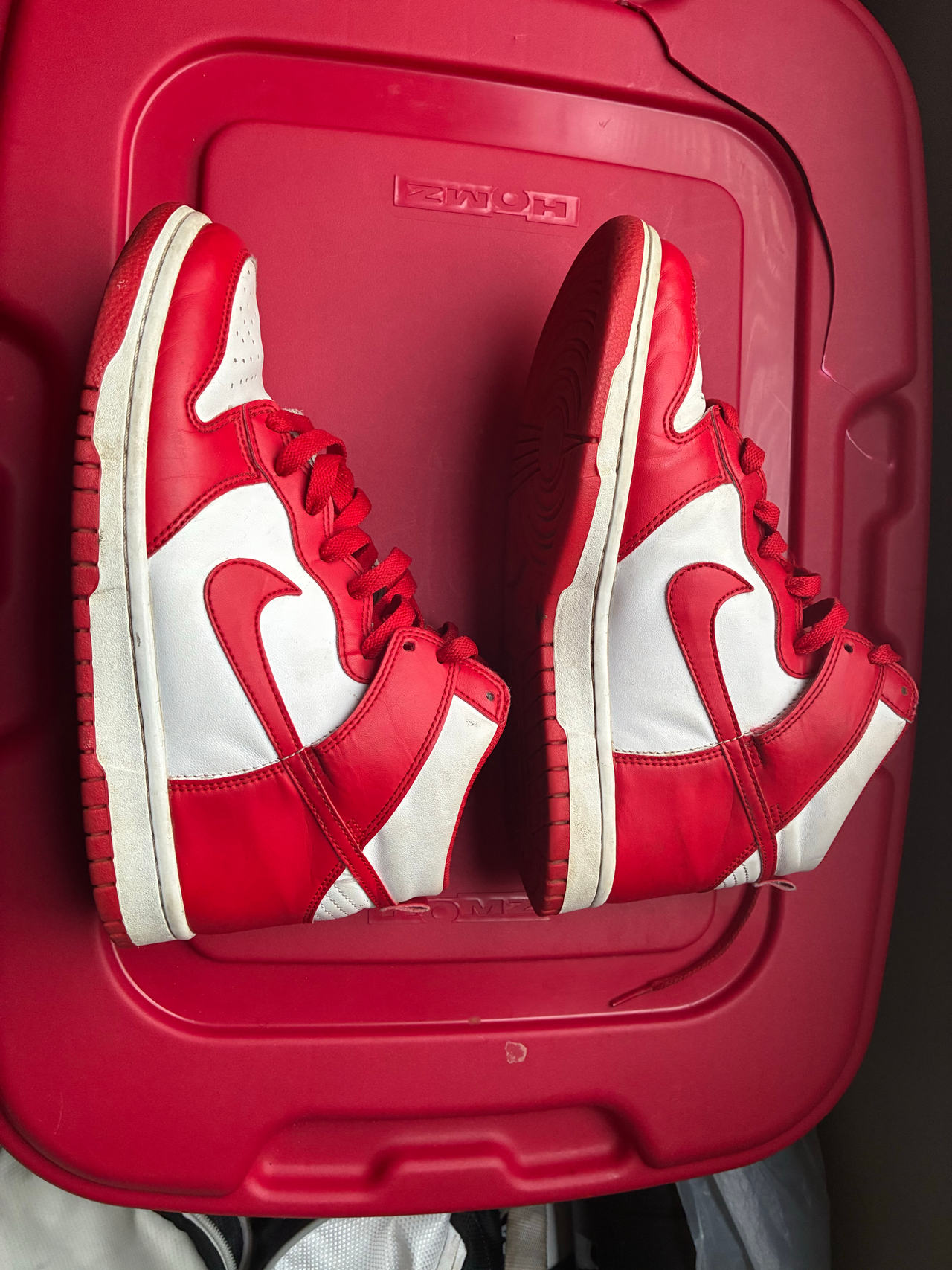 Nike Dunk High Championship Red