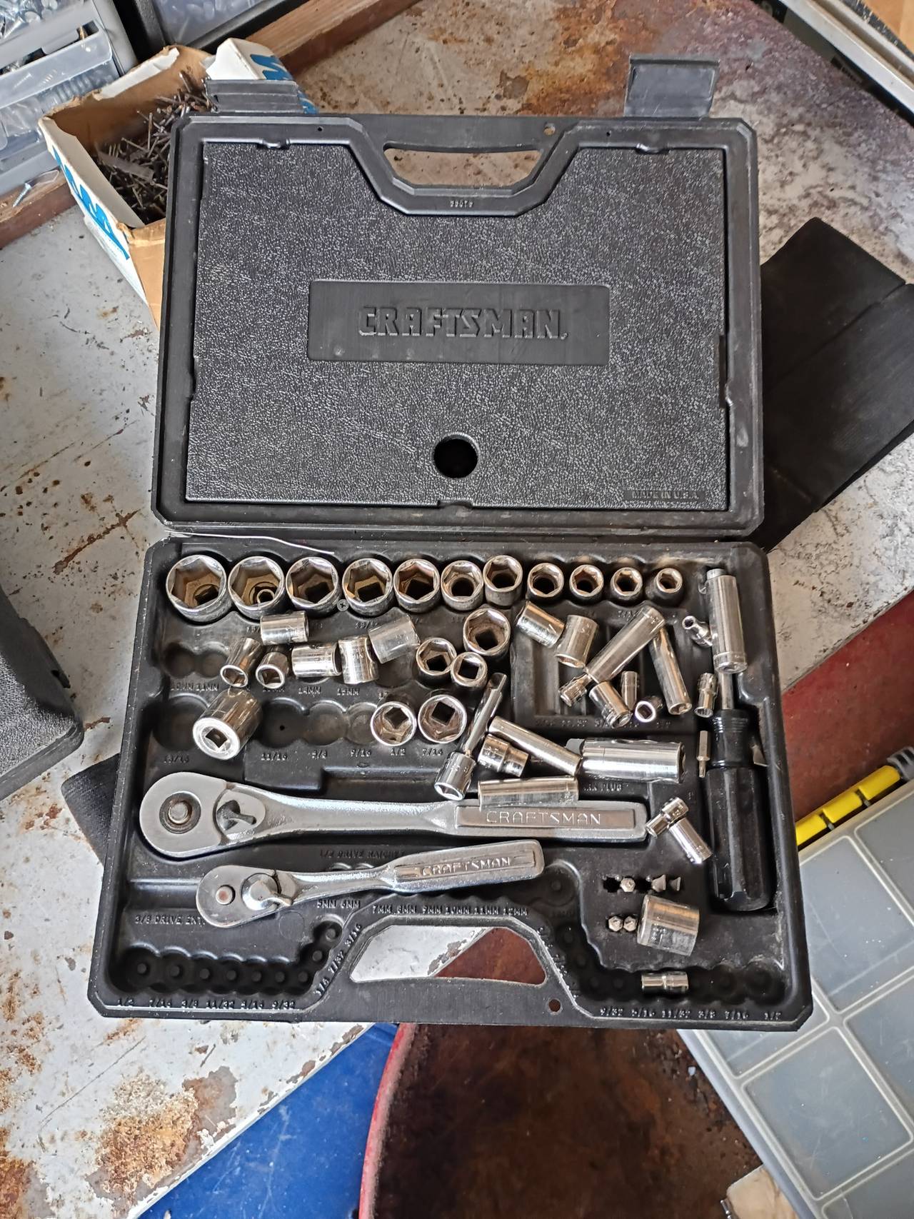 Craftsman Mechanics Tool Set with Case
