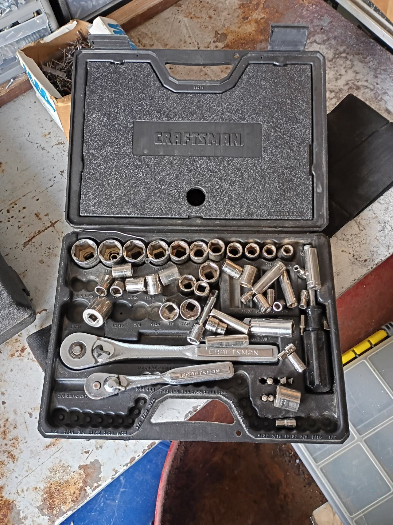 Craftsman Mechanics Tool Set with Case