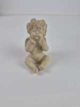 Seated Cherub Blowing a Kiss Figurine - Image 2
