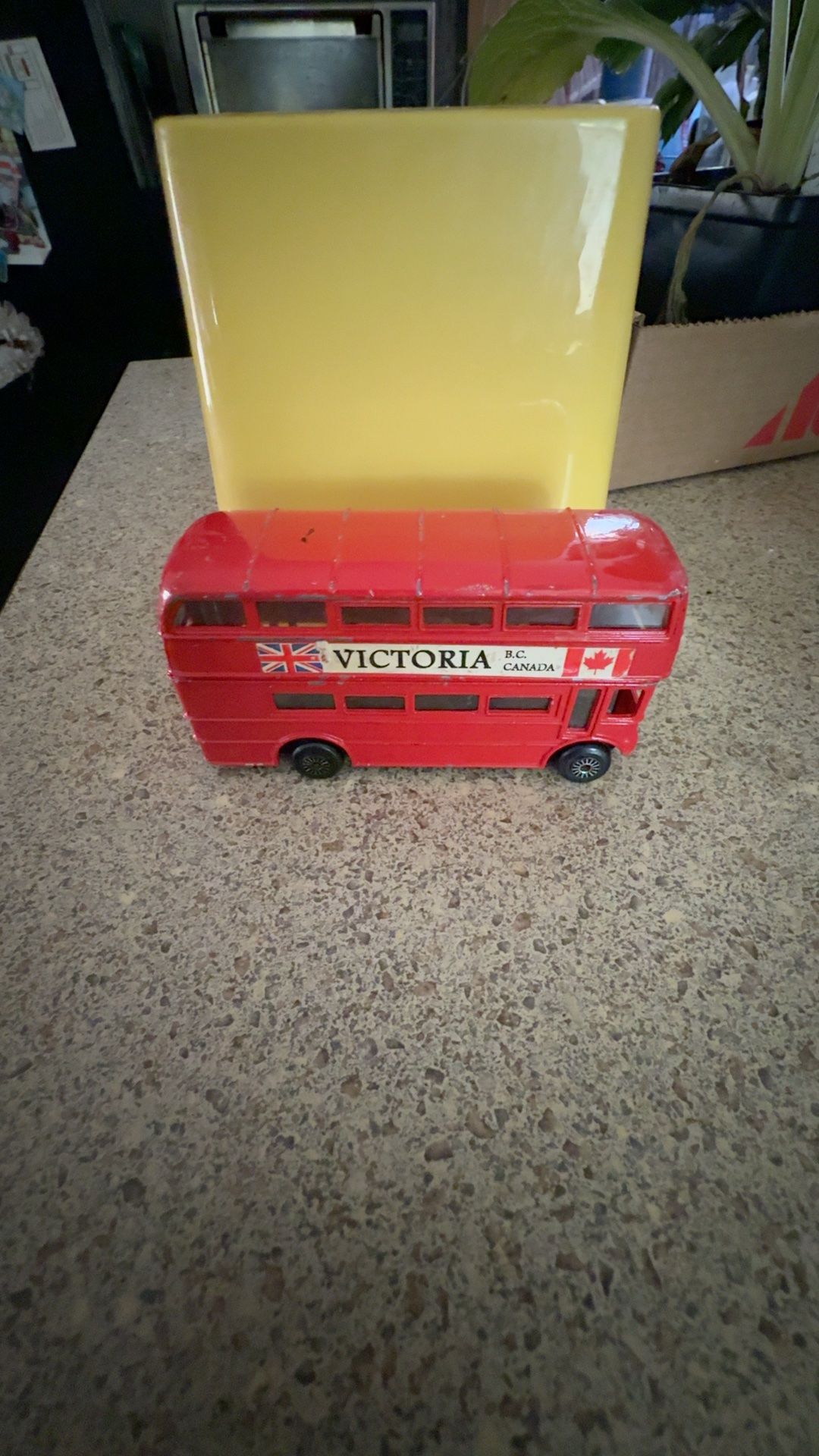 Corgi Red Double Decker Bus Diecast Toy