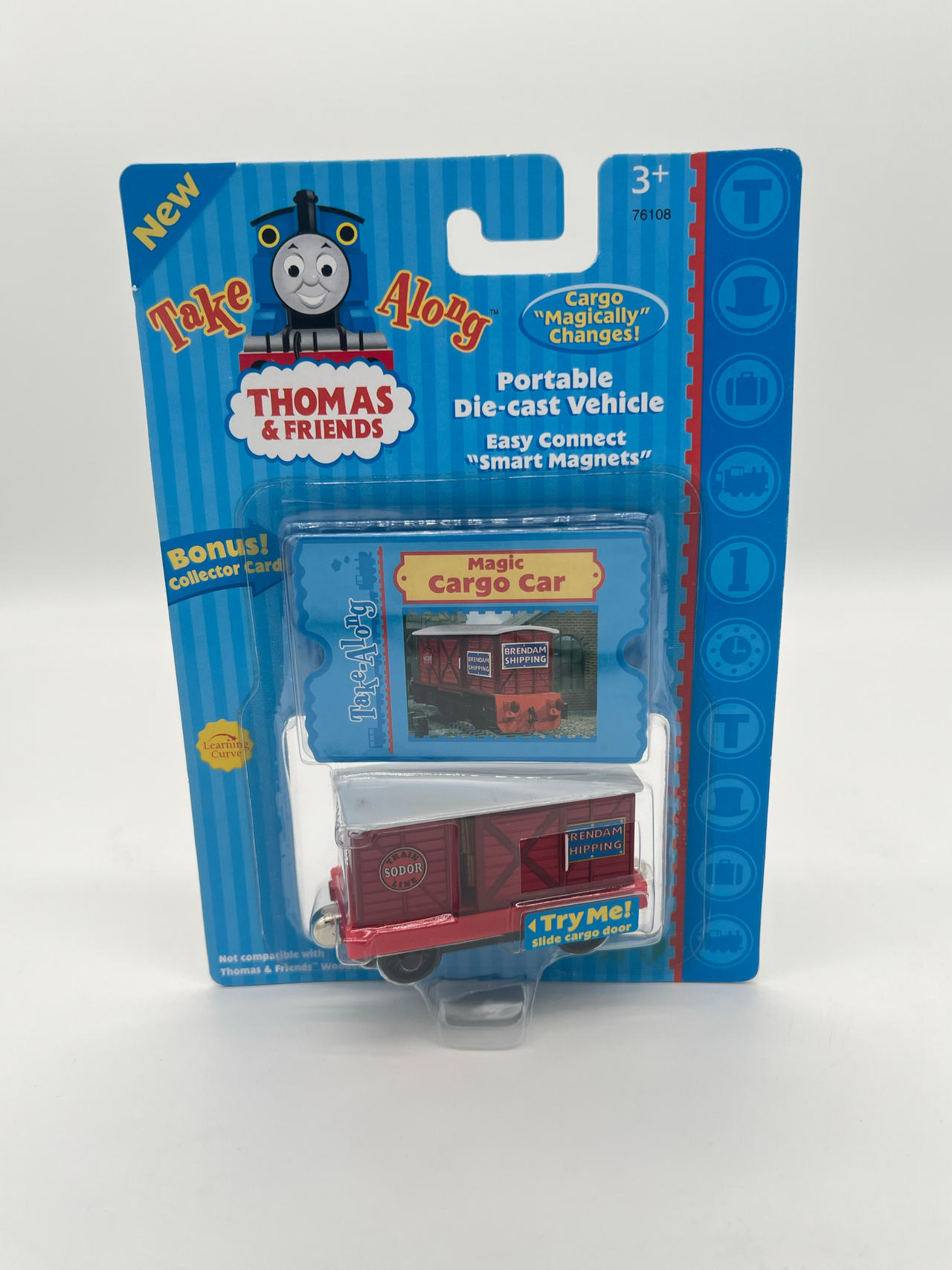 Thomas & Friends Take Along Magic Cargo Car 76108 NEW Sealed Learning Curve