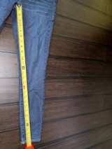 Madewell Maternity Over-the-Belly Skinny Jeans Size 26 Pregnant Jeans Pants Navy - Image 5