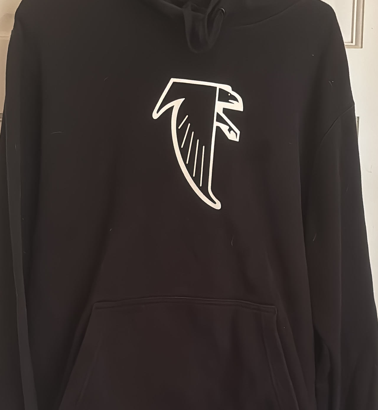 Atlanta Falcons Throwback Logo Pullover Hoodie