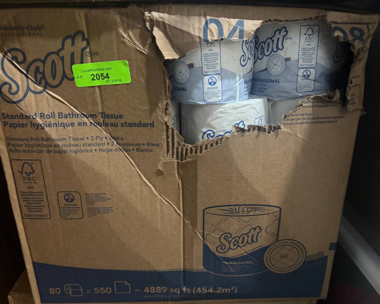 Scott Professional Standard Roll Bathroom Tissue