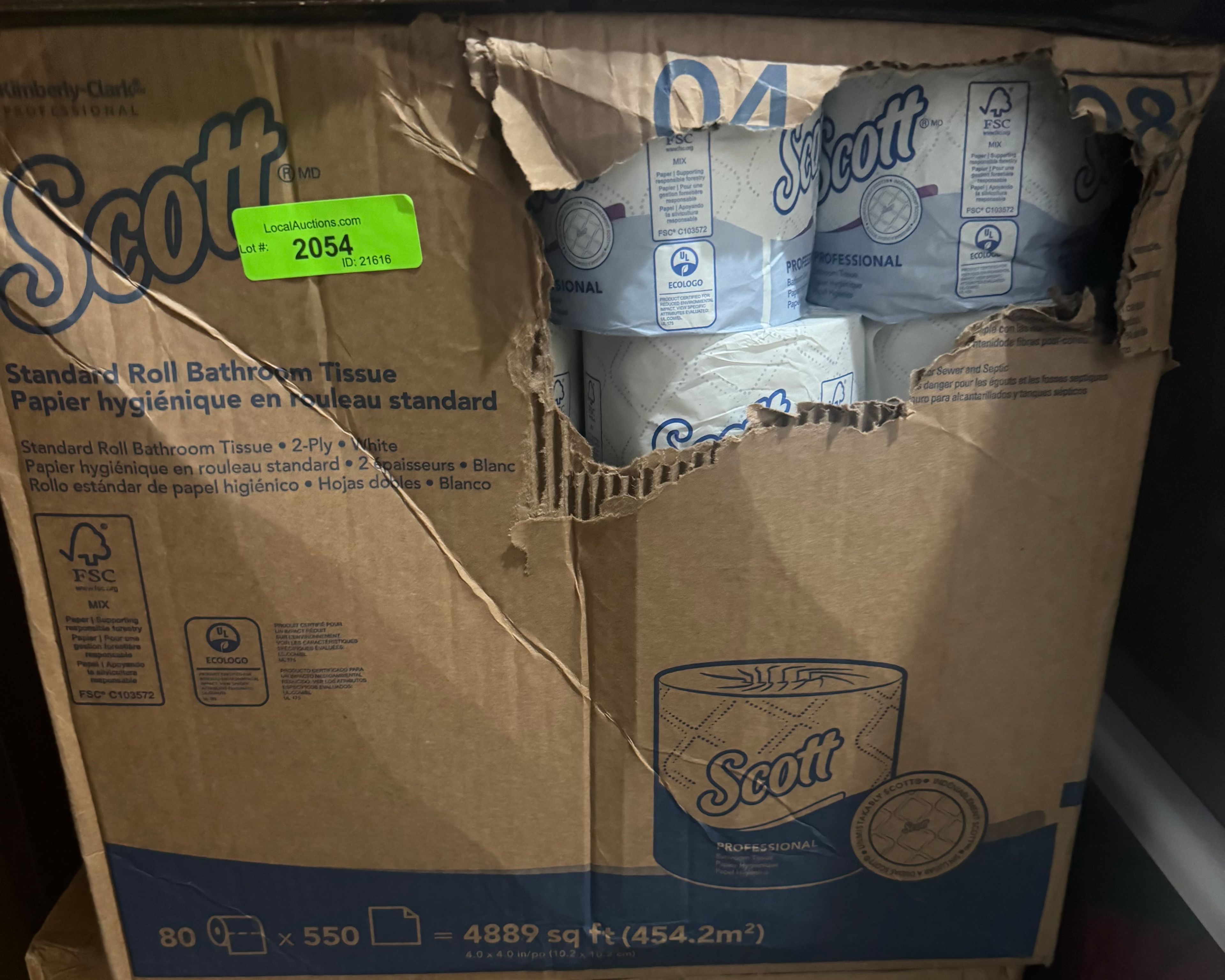 Scott Professional Standard Roll Bathroom Tissue