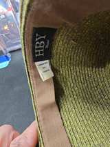 HBY Straw Fedora with Palm Tree Band - Image 1