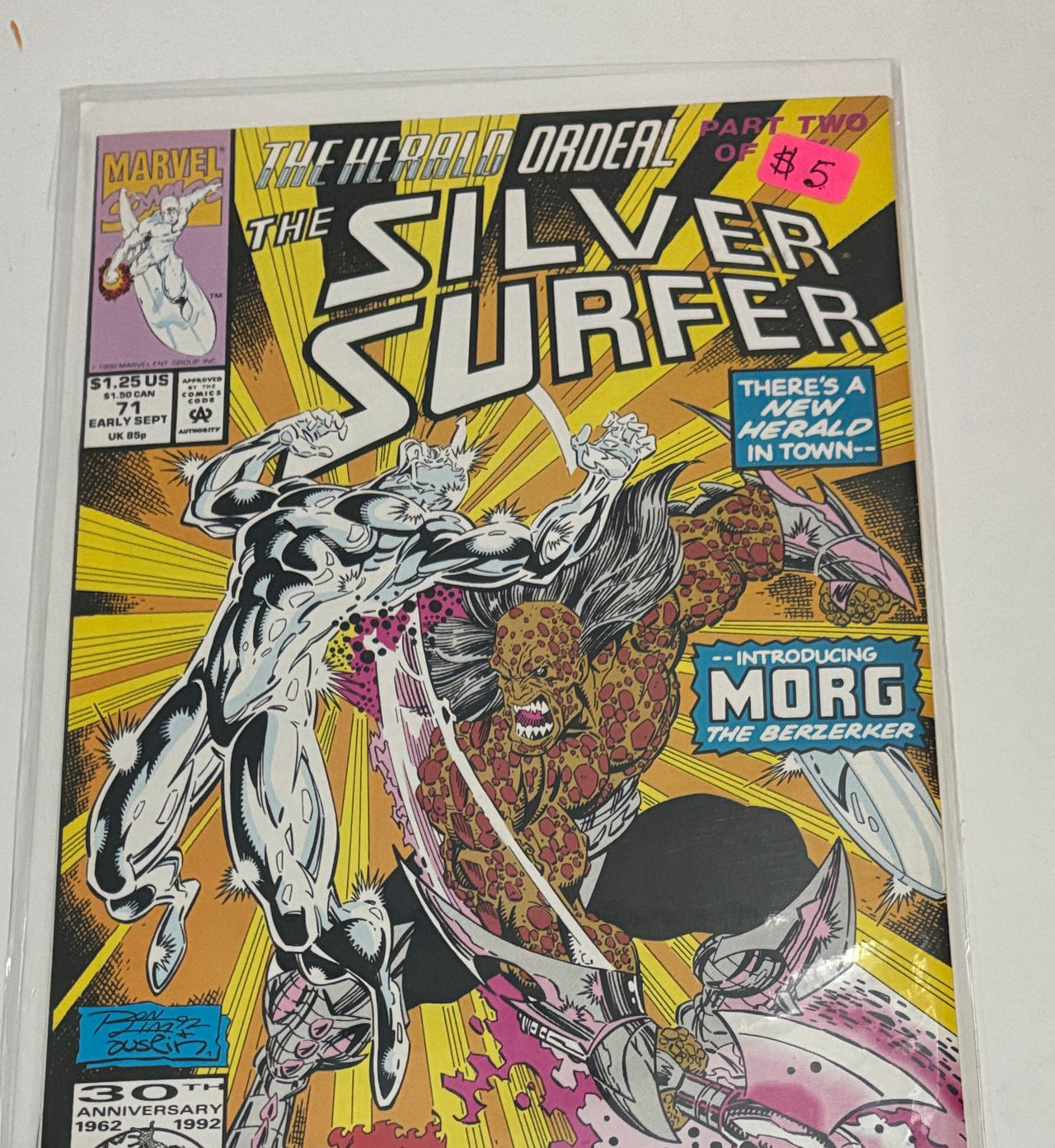 Silver Surfer #71 (1st Appearance of Morg)
