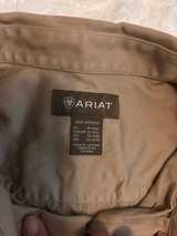 Ariat Men's Solid Twill Long Sleeve Shirt - Image 2