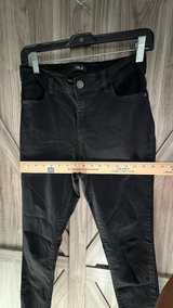 TALA Black Skinny Jeans with Raw Hem size 8 - Image 4