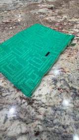 Triangl Green Zipper Pouch Bag  - Image 2